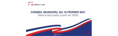 Conseil municipal du 16 février 2021